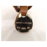 Dooney & Bourke All Weather Leather Norfolk Satchel, and Limited Edition Illustration Printed Canvas Wristlet