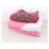 2 Large Hand Made Patchwork Quilts