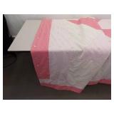 2 Large Hand Made Patchwork Quilts
