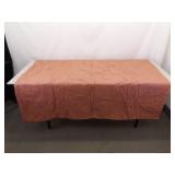 2 Medium Sized Hand Made Patchwork Quilts
