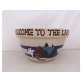 Lot of Misc. Vintage Roseville Pottery Hand Painted etc. Stoneware Bowl and Jars