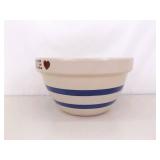 Lot of Misc. Vintage Roseville Pottery Hand Painted etc. Stoneware Bowl and Jars