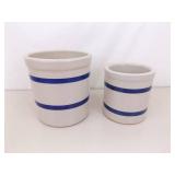 Lot of Misc. Vintage Roseville Pottery Hand Painted etc. Stoneware Bowl and Jars