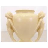 HYPER RARE Vintage Red Wing Rumrill Figural Vase in HIGH Mint Condition.