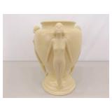 HYPER RARE Vintage Red Wing Rumrill Figural Vase in HIGH Mint Condition.
