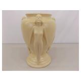 HYPER RARE Vintage Red Wing Rumrill Figural Vase in HIGH Mint Condition.