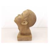 1961 Esco Products RARE Brower" Yearning For Freedom" Bust Sculpture Set