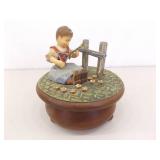 Vintage WORKING Carved Anri Thoren