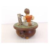 Vintage WORKING Carved Anri Thoren