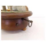 Vintage WORKING Carved Anri Thoren