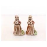 Lot of 9 Wade Red Rose Tea Figurines