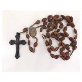 Lot of Misc Catholic Christian Statuettes, Rosaries, Charms, etc.