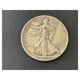 1937 Walking Liberty Half Dollar