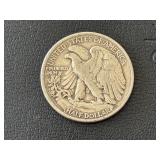 1937 Walking Liberty Half Dollar