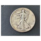 1945 Walking Liberty Half Dollar