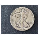 1945-D Walking Liberty Half Dollar