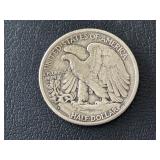 1945-D Walking Liberty Half Dollar
