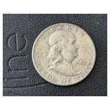 1951-D Franklin Half Dollar