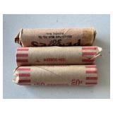 Lincoln Wheat Cent Rolls