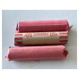 Lincoln Wheat Cent Rolls