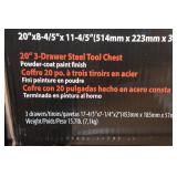 International 3-Drawer 20" Tool Box