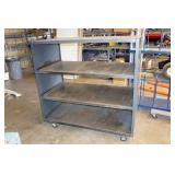 Heavy Duty Rolling Metal Shelf
