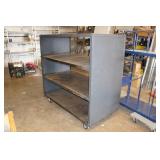 Heavy Duty Rolling Metal Shelf