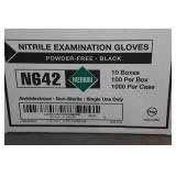 *10 Boxes* Onyx Nitrile Examination Gloves - Medium