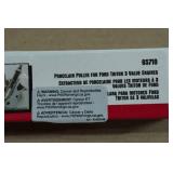 Lisle Brake Gauge & Bolt-On Plastic Creeper Wheel & Puller