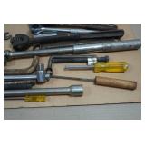 Assorted Tools - Wrenches, Sockets, Joint Set