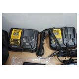 DeWalt Battery and Chargers with Bag