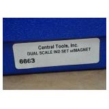 Central Tools Inc Dual Scale Set and Range Dial Indicator Set