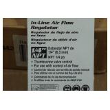 *12* In-Line Air Flow Regulators