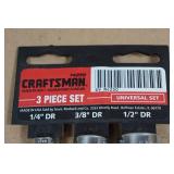 Craftsman 3-Piece Universal Swivel Joint Set