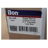 Bon Paper Stencil Cobble Circle 5