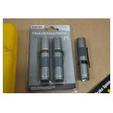 Pocket Flashlights and Socket Wrench Set