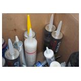 Assorted Hardware - Caulk Gun, Hair Clog Blaster, Caulk