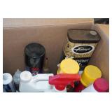 Assorted Hardware - Caulk Gun, Hair Clog Blaster, Caulk
