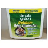 Simple Green Outdoor Odor Eliminator 32oz Spray Bottle with Gallon Refill