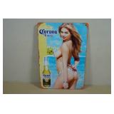 Vintage Style Metal Sign - Corona Beer