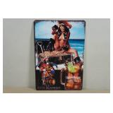 Vintage Style Metal Sign - Capatin Morgan