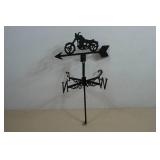 Laser Cut Metal Motorcycle Weather Vane