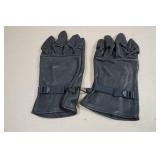 Leather Motorcycle Gloves - Size 3