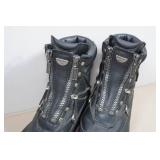Milwaukee Leather Motorcycle Boots - Ladies Size 7