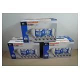 *3* 6-Packs of Sylvania 65w Indoor Flood Light Bulbs