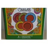 Carlos Cactus Canyon Terracotta Salad Plates Set of 5