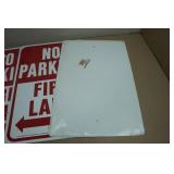 *4* Metal No Parking Signs