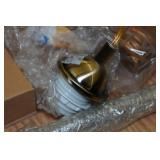 American Lighting Light Fixture with Brushed Nickel Chandelier