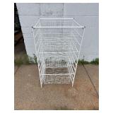 Metal Storage System - Sliding Bins