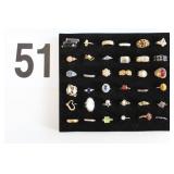 Lot of Costume Rings